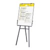 fwipiyo Super Sticky Easel Pad,25 in x 30 in,White,30 Sheets/Pad,4