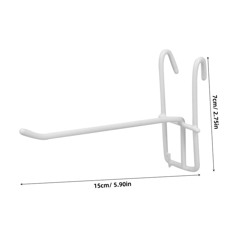 Operitacx 10pcs Iron Grid Wall Hooks Multi Use Hanging Display