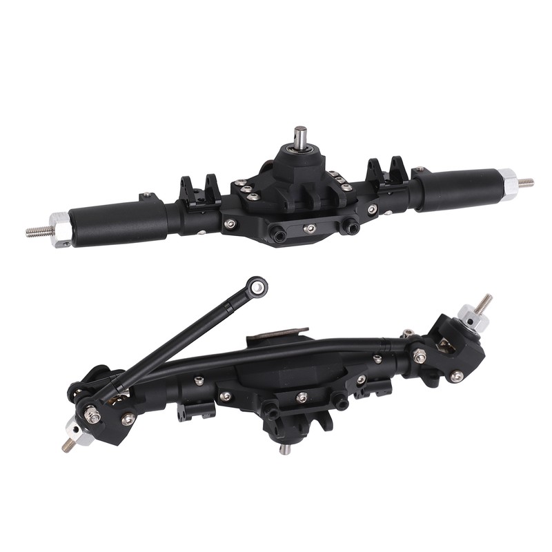 RC Front Rear Axles Complete Set Metal Assembly Kit Axle