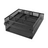 2 Tier Paper Tray Double Layer Metal Mesh Paper Tray