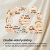 Baby Monthly Milestone Cards - 13 Double-Sided Wooden Milestone Signs
