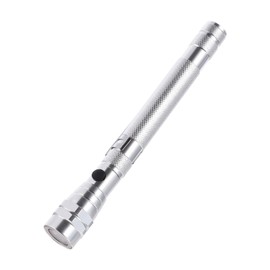 Operitacx Magnetic Pickup Tool with LED Light Telescopic Flashlight for Mechanics Handymen and Projects Portable Magnet Tool for Easy Retrieval Tight Spaces