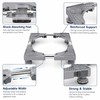 Adjustable Appliance Base Stand for Washer and Refrigerator – Locking