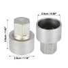 X AUTOHAUX Anti-Theft Wheel Bolt Wrench with Wheel Nut Wrench