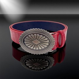 CZMZHFC Red Western Belt for Women, Vintage Leather Cowgirl Belts, Match Jeans, Pants, and Dresses, Cowgirl Belts Perfect for scenes like country music festivals, beach parties, and casual gatherings