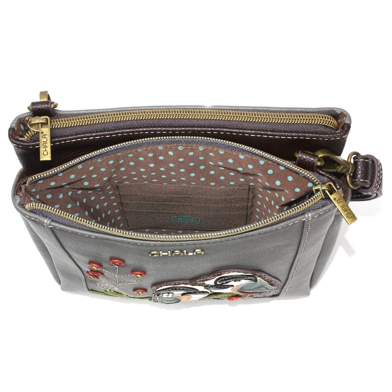 CHALA Merry Messenger RFID Protected Women Faux Leather Shoulder Purse