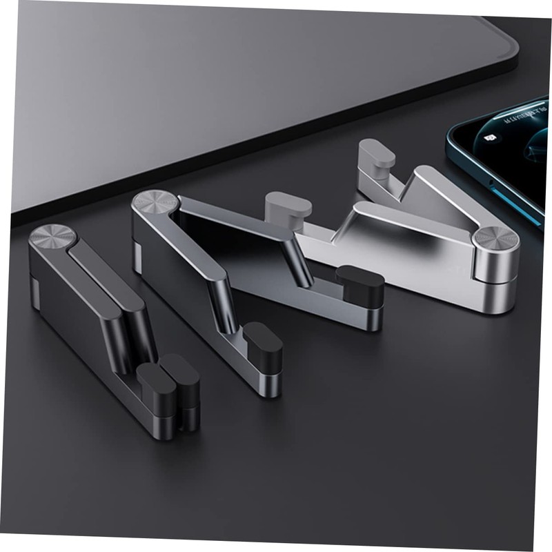 jojofuny Aluminum Alloy Folding Phone Stand Desktop Holder for Tablets