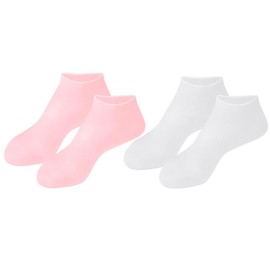 Beavorty Sock Set Women's Foot Spa Socks Dry Skin Care Exfoliating Hydration Reusable One Size