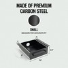 Under Desk Drawer Slide Out Attachment - Carbon Steel Undermount