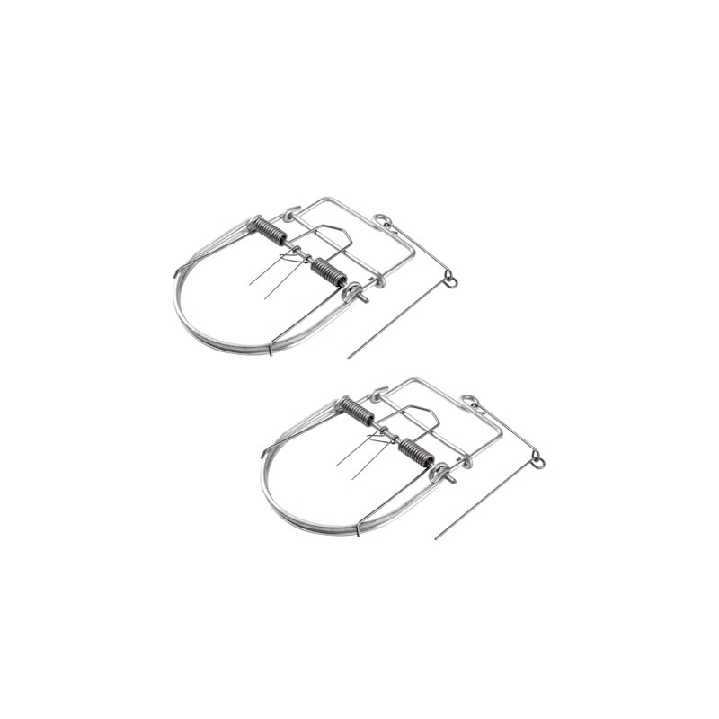 2 Pack Small Animal Traps Mouse Trap,Spring Trapt Rodent Cage,Suit