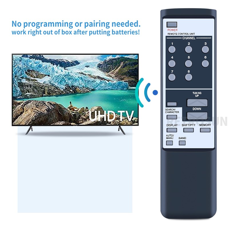 RC-824 New Replacement Remote Control for DENON AM-FM Stereo Tuner