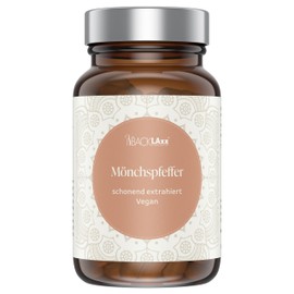 BACKLAXX® Monk Pepper Extract - High Dose 10 mg - 120 Vegan Capsules (4 Month Supply) - Traditional in Gynaecology - Vitex Agnus Castus