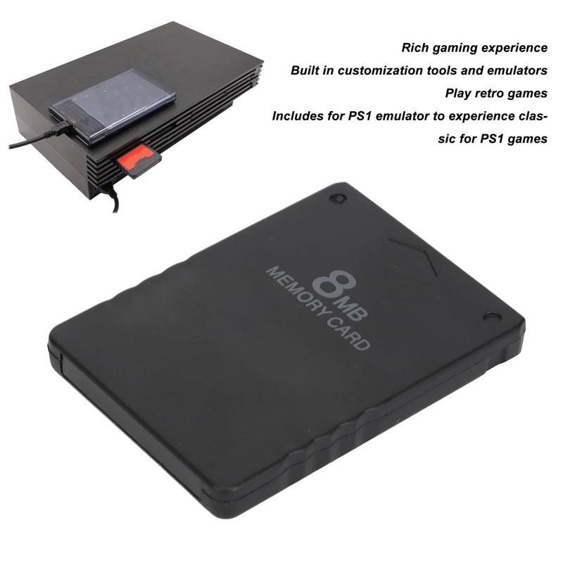 Efficient and Stable, Memory Card with Emulators and Tools, Wide