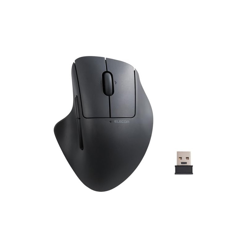 Elecom M-SH30MBSKXBK Mouse SHELLPHA Wireless Multi 5 Buttons + Tilt