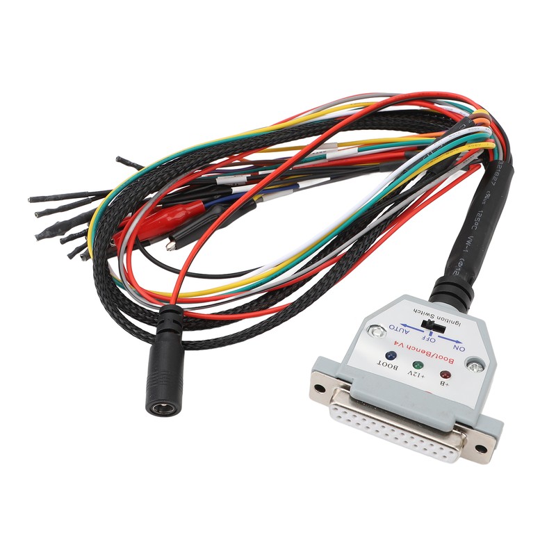 3 LED Lights Boot Bench Cable DB25 with Switch ECU