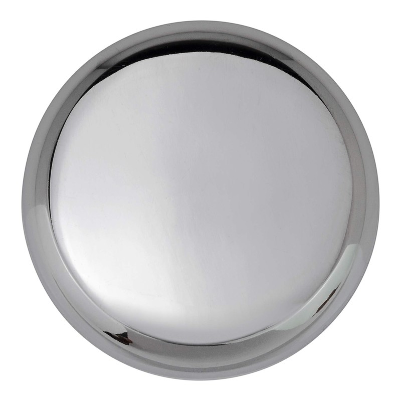 Solid Brass Furniture Coasters (Set of 4) - Chrome /