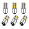 Qoope 6-Pack 1076 LED Bulb for RV, 1142 1004 BA15D