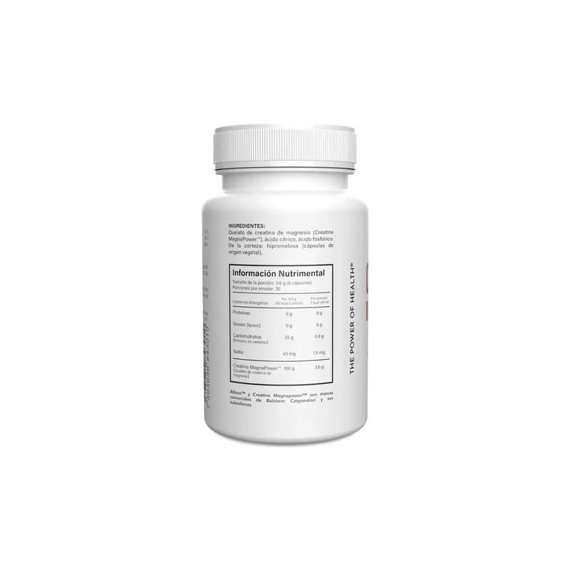 Creatina Magnapower Quelada 180 Cap-600 Mg| Vizana Nutrition
