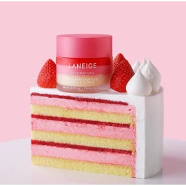 LANEIGE Lip Sleeping Mask Intense Hydration with Vitamin C, Strawberry Shortcake
