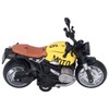 1:12 Pull Back Motorcycle Toy Cool Retro Motorcycle Toy with
