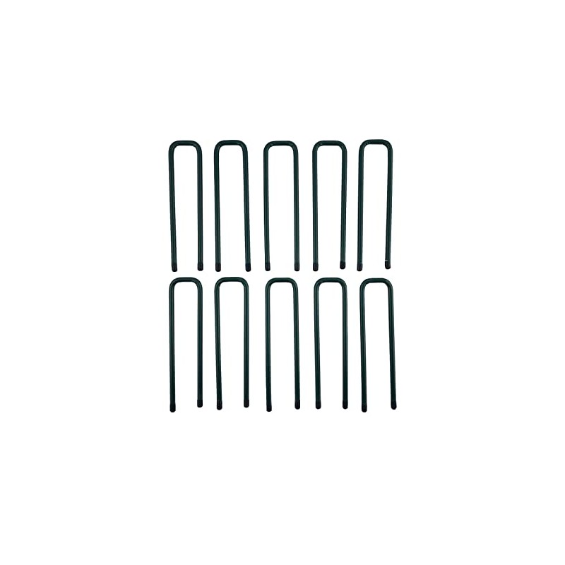 Intergarden Ground Anchors Green Set of 10 Length 18 cm