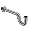 Orhemus Brass P Trap, 1 1/4 Bathroom Basin Sink Waste