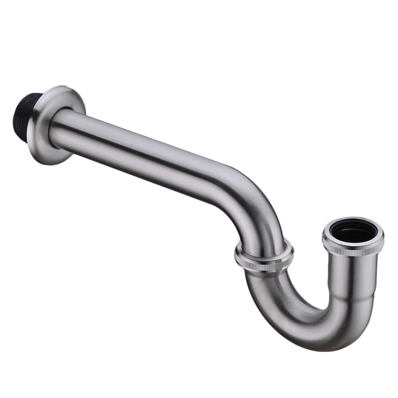 Orhemus Brass P Trap, 1 1/4 Bathroom Basin Sink Waste