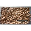 Silversmithsupply.com Copper plated round spacer beads smooth rounds 4mm diameter