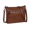 Iswee Genuine Leather Crossbody Bag for Women Purses and Handbags