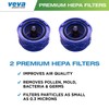 VEVA 2 Premium Vacuum HEPA Filters Set Compatible with Dyson