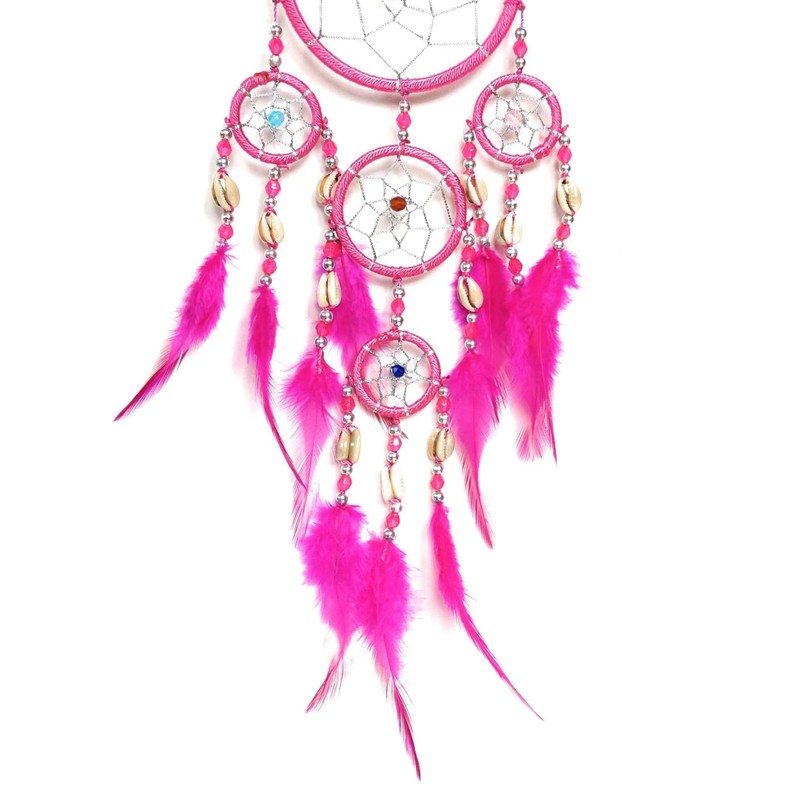 BRILLIANT GIFTS PINK DREAM CATCHER pretty dreamcatcher for girls bedroom