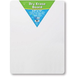 Flipside, FLP10065, Unframed Mini Dry Erase Board, 1 Each,White