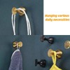 Mgoodoo Bathroom Towel Hooks Wall Mounted,Towel Robe Hook Clothes Coat