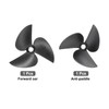 sourcing map 1 Set RC Boat Propeller, 3 Blades Propellers