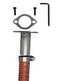 GenExhaust for WGen11500TFc Generator 1 Silicone tubing Exhaust Extension 2 Feet Long