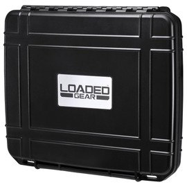 Loaded Gear Tablet Hard Case, Small, Black by BARSKA (BH11954)