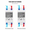 Digital Electric Energy Meter Single Phase DIN Rail Electricity Meter