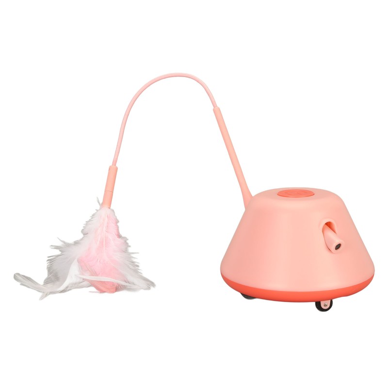 Electric Cat Feather Toy USB Charging Automatic Rotating Interactive Cat