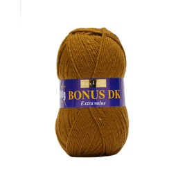 Hayfield Bonus DK Double Knitting, Bronze (596), 100g by Sirdar