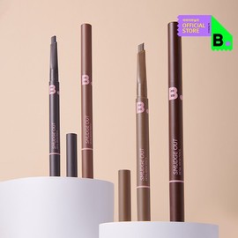 Vanilla Co. Banila Co Smudge Out Detail Brow Pencil (4-color) - Deep Brown / 바닐라코 스머지 아웃 디테일 브로우 펜슬 (4-color) - 딥 브라운