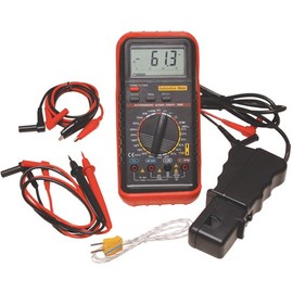 ATD Tools 5570 Deluxe Automotive Meter with RPM and Temperature Functions