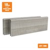 Freeman 18-Gauge 1-1/4" Glue Collated Stainless Steel Narrow Crown Staples