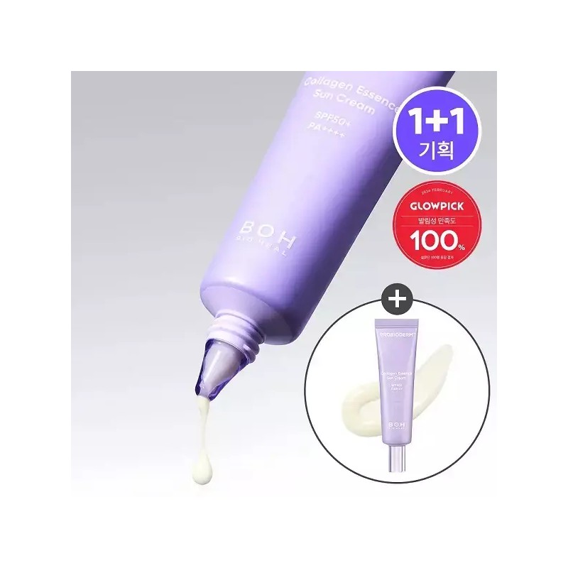 Biohealbo 바이오힐 보 프로바이오덤 콜라겐 에센스 선크림 50ml (+50ml기획) Bioheal