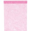 Single-Coloured Decorative Fleece Table Runner, 5 M