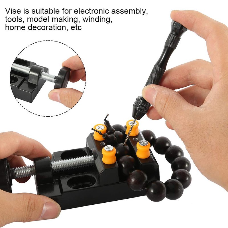 37pcs Pin Vise Hand Drill Set Include Pin Vise Hand
