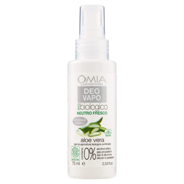 Omia Ecobio Deodorant Vapo Aloe Vera Organic 75 ml