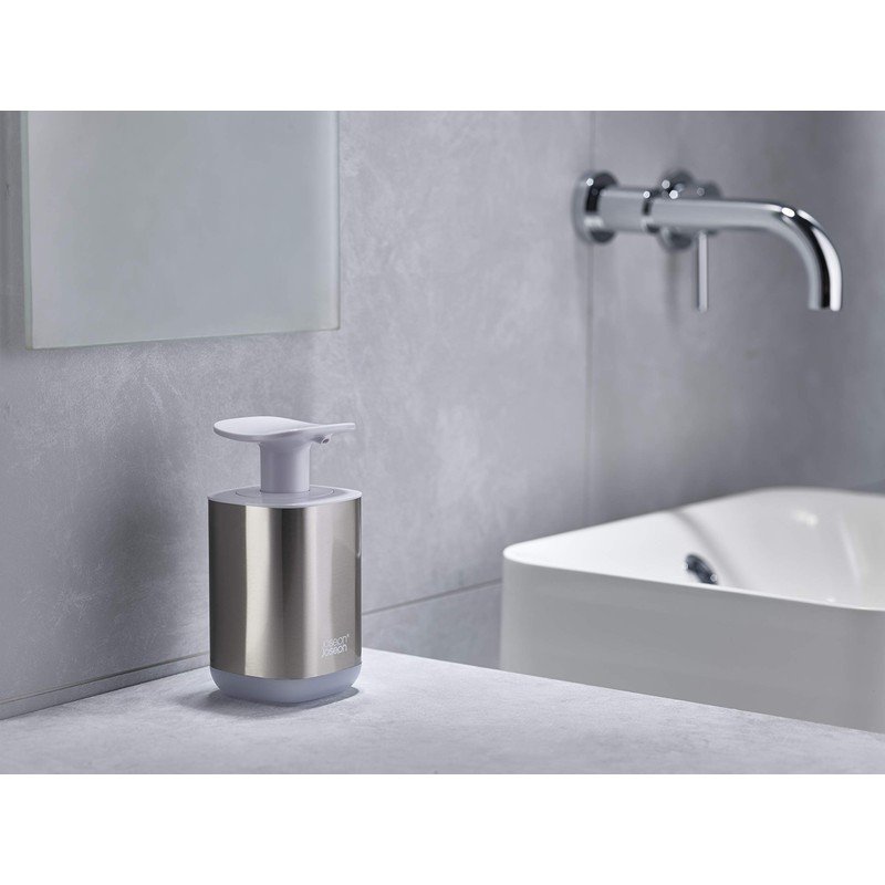 Joseph Joseph Presto Hygienic Bathroom Soap pump dispenser, refillable –