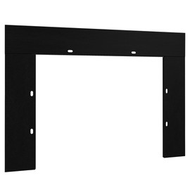 Rodalflame Electric Fireplace Insert Trim Kit for 30" W x 25" H，Black, for ASIN B0D9GDGD1Q