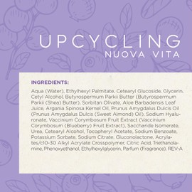 Naturaverde Upcycling Cranberry Face Cream with Cranberry Extract and Hyaluronic Acid Moisturising Effect 50 ml