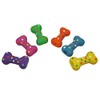 Multipet Polka Dot Latex Plush Filled 4-Inch Dog Toy